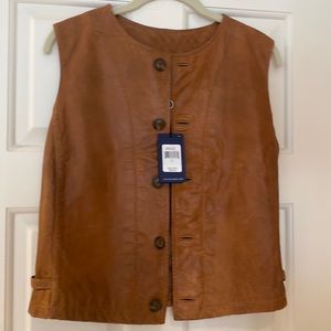 Ralph Lauren tan vest